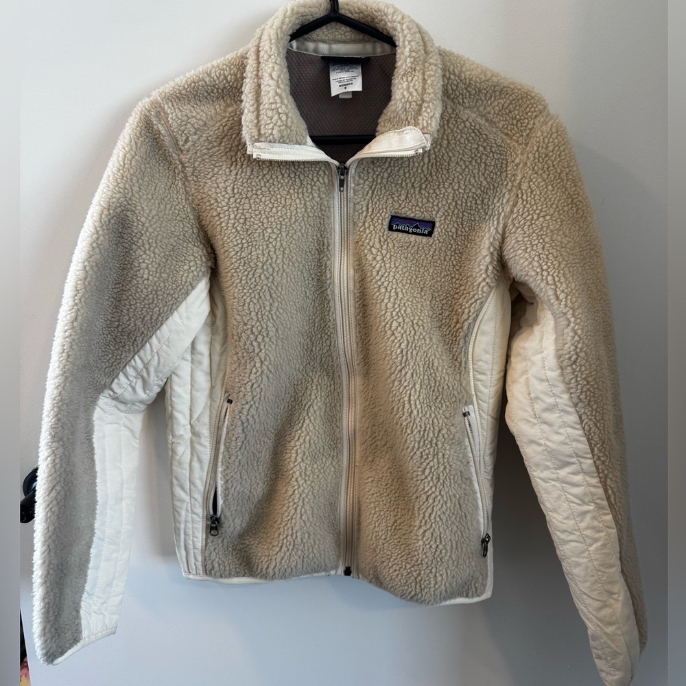 Patagonia Cream Sherpa Jacket